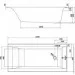  Cersanit Larga 160x75 S301-305  