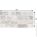 Cersanit  Lukas White Structure 29,8x59,8