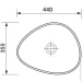  Cersanit Moduo 45x35.5  (K116-051)