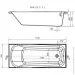  Cersanit Nao ABS 170x70 S301-244  