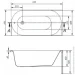  Cersanit Octavia ABS 160x70 S301-252  