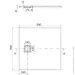 ϳ    Cersanit    TAKO SLIM 90X4   S601-122 