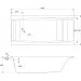  Cersanit Virgo 160x75 S301-046   (AZBR1000160037)