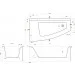  Cersanit Virgo Max 160x90 S301-132  , 