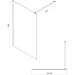   Cersanit Walk-in Mille 90x200    (S161-008)