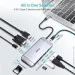 USB- Choetech  USB-C 9-in-1 (HUB-M15-GY)