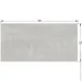 Cifre  Oxo Silver 25x50