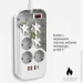 Գ- Colorway   6 /3USB/1USB-C (CW-CHE64PDW) White