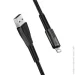  Colorway USB 2.0 AM to Lightning 1.0m zinc alloy + led black (CW-CBUL035-BK)