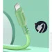  ColorWay USB-microUSB, soft silicone, 2.4, 1, Green (CW-CBUM042-GR)