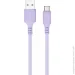  Colorway USB 2.0 AM to Type-C 1.0m soft silicone violet (CW-CBUC044-PU)