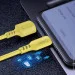  Colorway USB 2.0 AM to Type-C 1.0m soft silicone yellow (CW-CBUC043-Y)