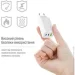   Colorway  . . GaN Mini 65W PD Port PPS USB (USB-2C1A)  (CW-CHS058PD-WT)