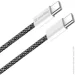  Colorway USB-C to USB-C 1.0m 60W 3.0 black (CW-CBPDCC061-BK)