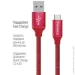  Colorway USB 2.0 AM to Type-C 2.0m red (CW-CBUC008-RD)