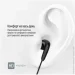  Colorway Wired Earphone Sound Wave Black (CW-WD04BK)
