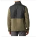  Columbia Jacket Basin Butte Fleece Full Zip Olive/Grey (AO0241-397-S)
