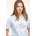 Converse Футболка Chuck Patch Infill Tee 10026049-A04 р. XS блакитний Converse Футболка Chuck Patch Infill Tee 10026049-A04 р. XS блакитний