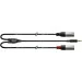   Mini Jack 2xXLR 1.5 Cordial CFY 1,5 WMM-LONG
