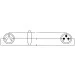 ̳  XLR Male - XLR Female 1 Cordial CRM 1 FM-BLACK