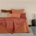 Cosas  75x95 Rust Waffle Weave (4822052106181)