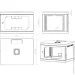 CSV Wallmount Lite 6U-580 ()
