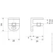 DC Держатель для полок DM 40 G6 2 шт хром матовый DC Держатель для полок DM 40 G6 2 шт хром матовый