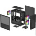  Deepcool CH360 Black,   (R-CH360-BKAPE3-G-1)