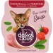 Корм для котів Delickcious суп з курки з помідорами та додаванням шпинату 80 г Корм для котів Delickcious суп з курки з помідорами та додаванням шпинату 80 г