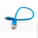Dengos     Micro USB, 0.2  (NTK-M-SHRT-SET-BLUE)