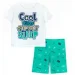 Футболка + шорты Dexter'S Пижама детская для мальчиков Cool Kids р.98 белый с зеленым 935464 Футболка + шорты Dexter'S Пижама детская для мальчиков Cool Kids р.98 белый с зеленым 935464