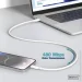 Digitus USB 2.0 Type-C to USB Type-C 1m White (AK-300341-010-W)