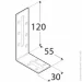 Domax   L- 120x55x30  2  KRD4