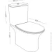  Doosh AKVADUK Rimless DO-CT-01 White  