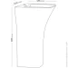  Doosh KREMNIY DO-FS-02 White 45x43.5 