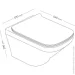  Doosh VODOSPAD Rimless DO-HT-04 White  