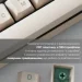  Ducky One 3 Cherry MX Red Matcha Cream UA (DKON2108-RUAPXMAEGGC1)