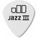Dunlop Manufacturing  Dunlop 4781 Tortex White Jazz III Guitar Pick 0.88 mm (1 .)