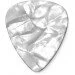  Dunlop Manufacturing  Dunlop 483P04HV Genuine Celluloid White Pearloid Heavy Player"s Pack (12 .)