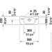  Duravit D-code 50x22  . (7065000082)