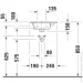  Duravit Me by Starck 43x30  (723430000)