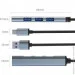 USB- Dynamode USB Type-A to 1 USB3.0, 3x USB 2.0 (DM-UH-312)