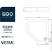     EGO   Mistral 90x90x14 