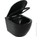  EGO Pure Black   Duroplast Slim Soft Close (895A)