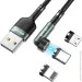      Elough 7 Contact 3 A, 3  1 Micro USB/Lightining/Type C,   540, 0.5 , Green -  