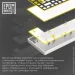  Epomaker EP84 Plus Wisteria Linear White (EP84-W-WL)