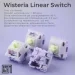  Epomaker EP84 Plus Wisteria Linear White (EP84-W-WL)