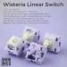  Epomaker Shadow-X Wisteria Linear White (SHX-W-WL)