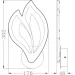 Esllse -   ESLSLE AZALIA ICE 13  305x215x47   (10578)