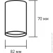 Eurolamp   30  GX53  LH-LED-GX53(black)N4